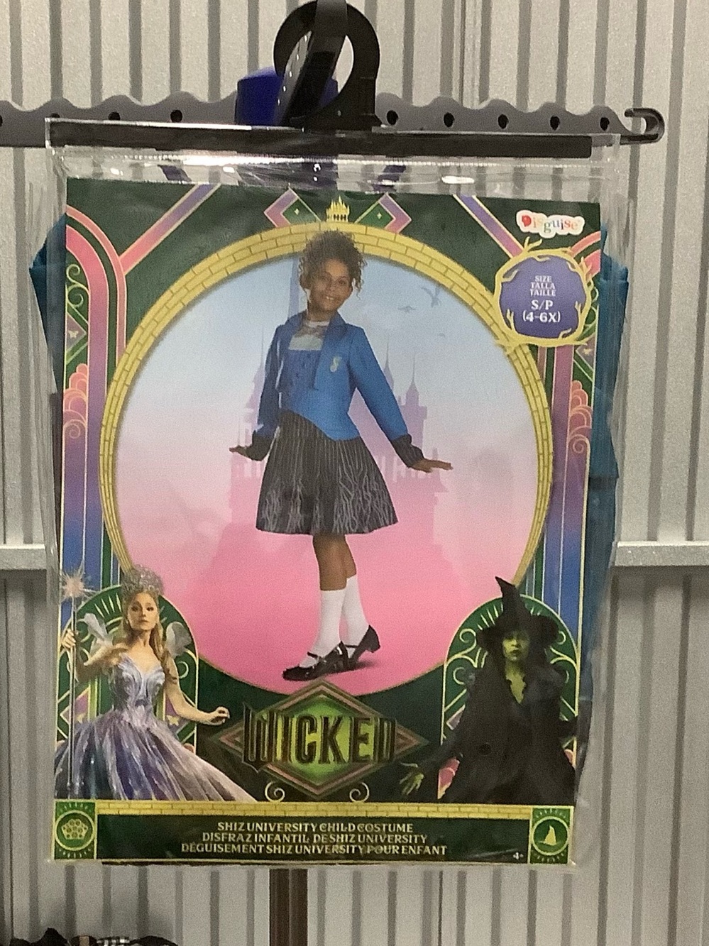 Shiz University Kids Wicked Halloween Costume - size S/P (4-6X)